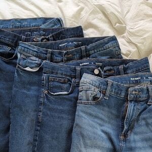 Old Navy Blue Denim Jeans Collection
